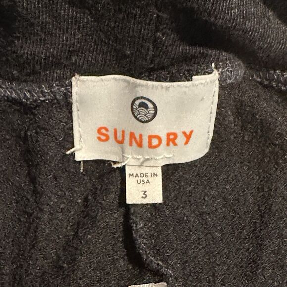 Sundry Womens Star Lounge Comfort Sweatpants Gray Size 3/L/12 - Picture 4 of 8